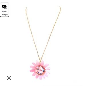 Betsey Johnson NIB flower necklace